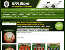 Tablet Screenshot of bfastore.com.br